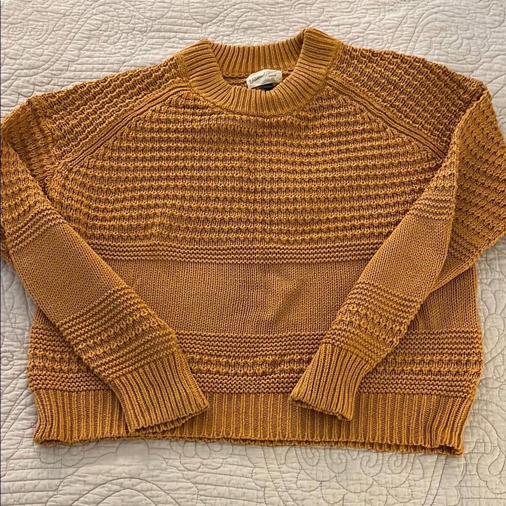 Cozy Mustard Sweater